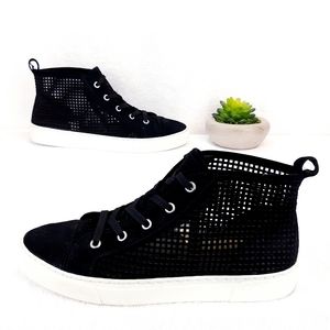 1. STATE DULCIA SUEDE PERFORATED  SNEAKERS